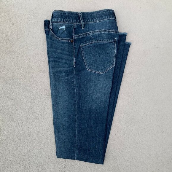 Democracy Women's Boot Cut Jeans - Dark Blue - Picture 7 of 14